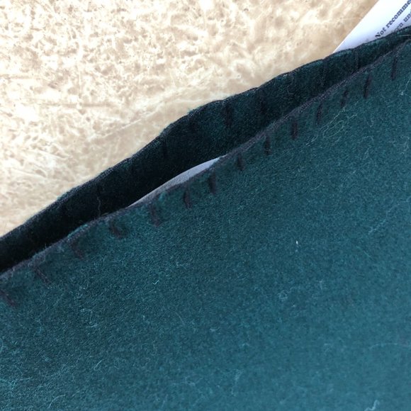 C & F Creations 20" 3D TOP Dog FELT Christmas Stocking Plush Textured Joy New - Picture 9 of 11